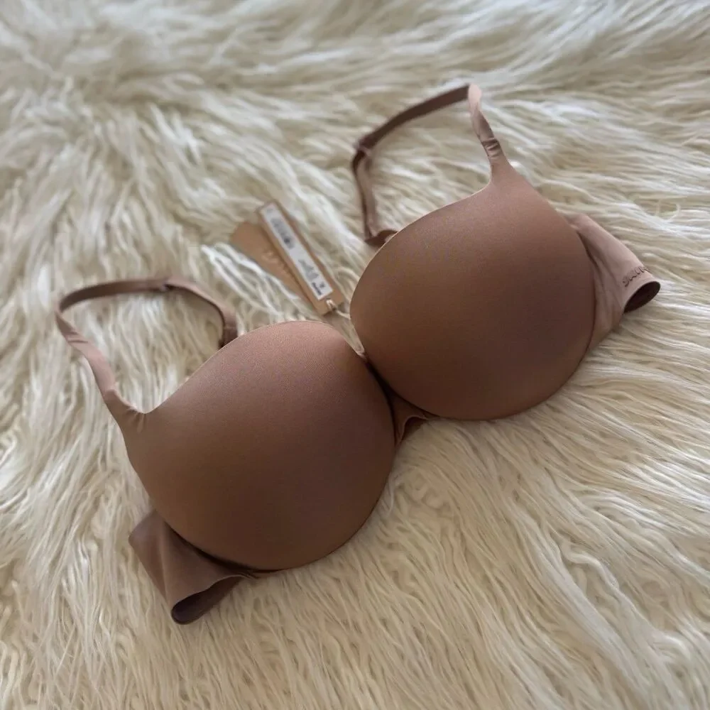 Skims Ultimate Balconette Push Up Bra Sienna Size 34D - Picture 3 of 6